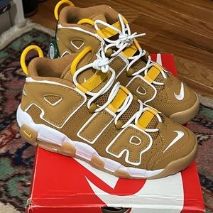 Nike Air More Uptempo Wheat 6Y - 7.5W